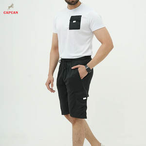 ชุดกางเกงขาสั้นดีไซน์มินิมอลสำหรับเด็ก ผลิตจากผ้าสัมผัสนุ่ม เป็นมิตรต่อสิ่งแวดล้อม แห้งเร็ว สวมใส่สบายตลอดวัน - Product Image 3