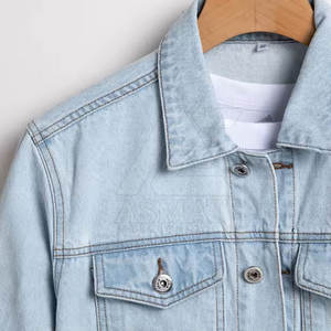 Vestes en jean pour hommes de qualité supérieure fabriquées au Pakistan, design personnalisé, vente en gros de vestes en jean pour hommes - Product Image 3