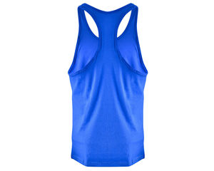 Débardeurs Sportifs Homme 100% Polyester Col Rond Uni Respirants Séchage Rapide Écologiques – Vente en Gros AMERICAN TRENCH CLOTHING - Product Image 2