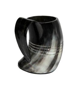 Mug à boire viking en corne de buffle polie, fait main, de qualité supérieure, écologique, cadeau de fête, prix de gros par Perfect Enterprises - Product Image 3