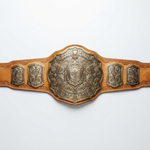 Ceinture de championnat en cuir personnalisée, trophée sportif personnalisé, plaque métallique, sangle, pour vainqueur de tournoi, vente en gros directe usine - Product Image 3