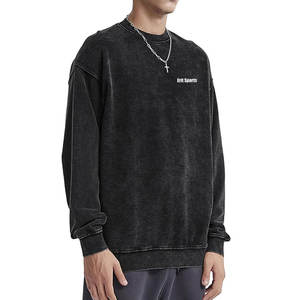 Diseña Tu Propio Logotipo, Sudadera con Efecto Ácido para Hombre, Ropa Casual, Último Diseño en Sudaderas con Efecto Ácido para Hombre - Product Image 5