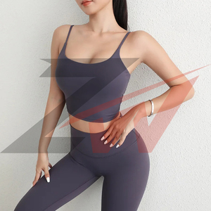 Conjunto Deportivo de 2 Piezas de Alta Calidad con Logotipo Personalizado, Ropa Deportiva Transpirable para Yoga, Pilates y Entrenamiento, Elástica, Sólida y Agradable al Tacto - Product Image 2
