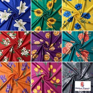 Fabricant de tissus en satin japonais imprimés, sur mesure, OEM, ODM, pour vêtements, textiles de mariage et de maison, usine d'exportation - Product Image 6
