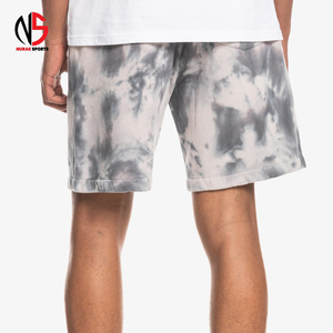 Pantalones Cortos Casuales de Lona para Hombre, Tie Dye, con Logotipo Personalizado, Cintura Elástica, Diseño Sólido, Alta Calidad, Secado Rápido, OEM - Product Image 5