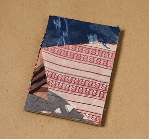 Striped Patch Cloth Notebook Handmade Paper Diary Fabric Cover Compact <b>Journal</b> <b>Writing</b> Notes Memo Sketch Pad Travel Gift Item - Product Image 4