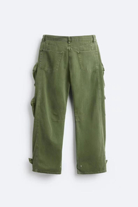 Pantalones Cargo Rectos para Hombre con Logotipo Personalizado, Nuevo Modelo, Transpirables, Casuales, de Corte Holgado - Product Image 2