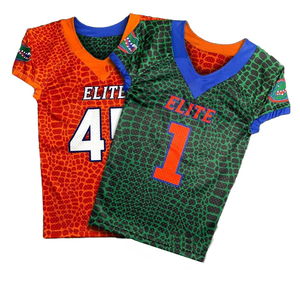 Custom Wholesale With Mesh College Men Design High Quality New Style Sublimated American Football Uniform Jersey - Product Image 1