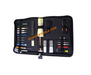 ชุดเครื่องมือถอดสปริงบาร์ SUNTOOLS/STIPL 833C หัวเหล็กตัดทรงบาแกตต์แบบเรียว สำหรับงานทำเครื่องประดับ งานละเอียดอ่อน 28 ชิ้น - Product Image 2