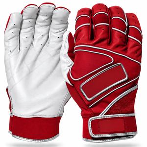 Gants de frappe en cuir bleu, design rembourré, fermeture à boucle, durables et respirants, entraînement unisexe adulte XL XXL - Product Image 3