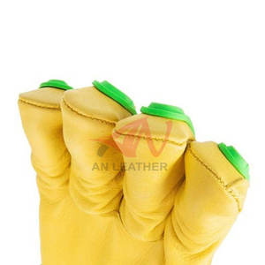 Gants anti-choc en cuir et TPR très résistants pour usage industriel, idéaux pour les environnements exigeants – Vente chaude - Product Image 5