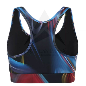 Soutien-gorge de sport personnalisé pour femmes, haut de gamme, tissu flexible, fabrication OEM ODM, processus d'approvisionnement sous marque privée Impex - Product Image 6