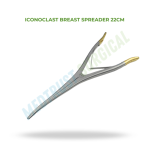 Iconoclast Breast Spreader 22cm Stainless Steel Surgical Instrument Plastic Surgery Tissue Spreader with Spring Handle - Product Image 2