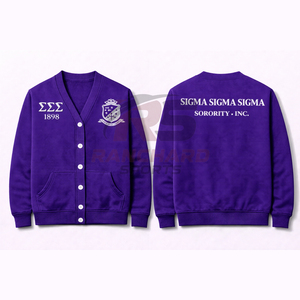 Sweat-shirt personnalisé en gros pour femmes avec lettres grecques de sororité – Sweat-shirt de haute qualité avec lettres grecques de sororité pour femmes, logo personnalisé - Product Image 3