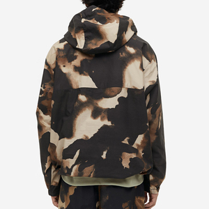 Water Repellent Safari <b>Jacket</b> Custom Street Windbreaker Hoodie <b>Waterproof</b> Breathable 100% Polyester Winter - Product Image 2