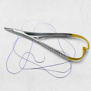 Portaagujas Mathieu Reutilizable para Instrumentos Quirúrgicos Médicos, Portaagujas Mathieu de Acero Inoxidable de Larga Duración - Product Image 5