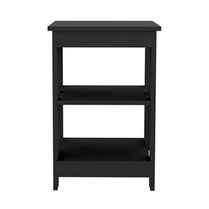 Taylor 3-Tier Storage <b>Side</b> <b>Table</b> Small Space Nightstand with End <b>Table</b> Function Console <b>Tables</b> <b>for</b> <b>Sofa</b> Use - Product Image 2