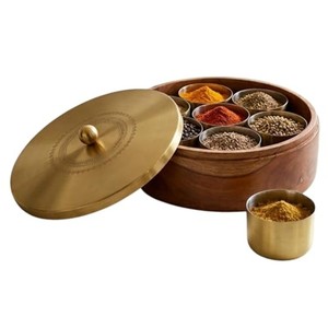 ชั้นวางเครื่องเทศไม้กระถินณรงค์ 12 ช่อง สำหรับจัดเก็บในครัว ขายส่ง - Product Image 2