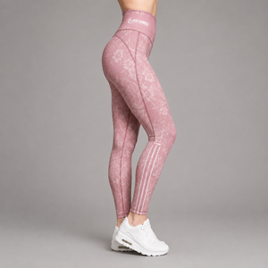 Leggings Fly Humble para Mujer, Cintura Media, Estampado por Transferencia Térmica, hasta la Rodilla, Transpirables, de Fibra de Bambú, Tejido, Casuales, para Verano - Product Image 3