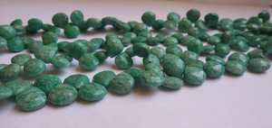 Cuentas de Amazonita Natural AAA en Forma de Corazón Facetado de 8.5-9 MM, Cuentas de Amazonita Facetadas en Forma de Corazón de 8 Pulgadas, Cuentas de Piedras Preciosas de Amazonita - Product Image 6