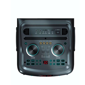Bass nặng SoundBox kép 10 inch <span class=keywords><strong>Bluetooth</strong></span> <span class=keywords><strong>DJ</strong></span> bên karaoke loa với <span class=keywords><strong>DJ</strong></span> controlador giao diện điều khiển <span class=keywords><strong>Mixer</strong></span> de âm thanh caixa de SOM - Product Image 3