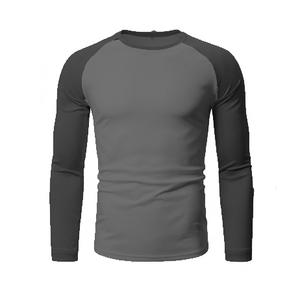 Nueva llegada 2026: Último diseño de fitness en oferta, camiseta de gimnasio de manga larga de secado rápido personalizada para adultos, ajuste delgado y compresión. - Product Image 2