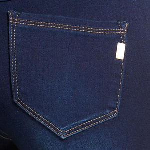 New Arrival Women <b>Stretch</b> Skinny Jeans | High Rise Slim Fit Breathable <b>Denim</b> Pants | Custom Logo Fashion <b>Denim</b> Trousers | OEM - Product Image 4