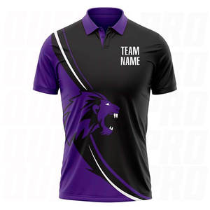 Camiseta Polo Personalizada para Golf, Bowling, Tenis de Mesa, con 2 Botones, Deportiva, Casual, de Negocios, para Hombre - Product Image 2