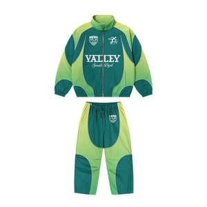 Ensemble survêtement réversible en polyester pour homme, veste zippée et pantalon de jogging, écologique - Product Image 2