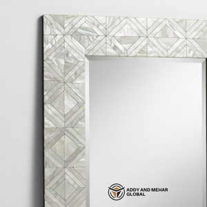 Espejo de Pared Decorativo Cuadrado Art Deco de Alta Gama, Ecológico, Hecho a Mano, con Marco de MDF para Exportación - Product Image 3