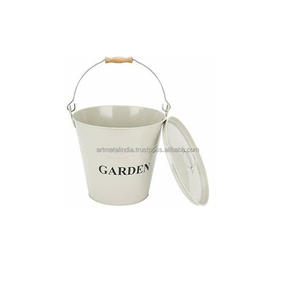 Améliorez votre bar avec un nouveau seau refroidisseur de vin de glace galvanisé à la main fabriqué en qualité supérieure pour les outils de bar - Product Image 5