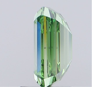 Diamante Cultivado en Laboratorio con Certificación IGI, Corte Esmeralda de 2.00 CT, Color Verde Intenso Fantasía, Claridad VS1, CVD LG 743541382, ROYAL GEMS PARA JOYERÍA - Product Image 3