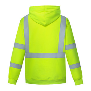 Outdoor Hi Vis Working Jackets for Men's High Visibility Reflective <b>Waterproof</b> Jackets Best Quality Long Sleeve <b>Work</b> Wear Jacket - Product Image 2