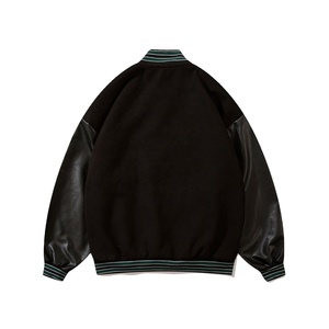 Letterman Varsity <b>Jacket</b> for Men & Women 100% Woolen Baseball College <b>Jacket</b> Stand Collar <b>Winter</b> Wear-OEM Service Available - Product Image 2
