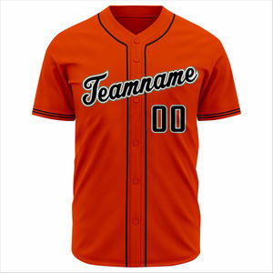 Maillot de baseball rouge pour homme, 5ème anniversaire, manches courtes, boutons sur le devant, numéro d'équipe imprimé, anti-humidité - Product Image 4