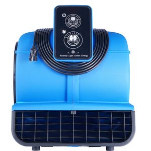 Ventilatore Portatile da Pavimento 1/2 HP 2600 CFM con 4 Angoli di Soffiaggio, Funzione Timer, Asciugatore per Tappeti, Attrezzatura per Asciugatura e Raffreddamento - Product Image 4