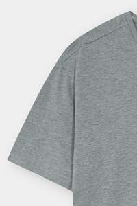 Camiseta Formal de Hombre, 100% Algodón, Cuello Alto, Manga Corta, con Serigrafía - Product Image 3