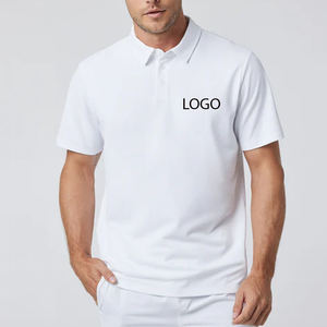 Camiseta de hombre con cuello vuelto, costuras de alta calidad, diseño de logotipo personalizado y precio económico / Material duradero de alta calidad - Product Image 1