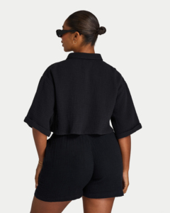 Débardeurs pour femmes de haute qualité, personnalisés, en gros, avec manches courtes, tricotés - Product Image 5