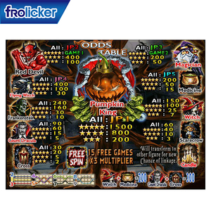 แผงวงจรเกมอาร์เคดแฮปปี้ฮาโลวีนสำหรับเครื่องเล่นเกมหยอดเหรียญ รุ่นภาษาอังกฤษ - Product Image 2