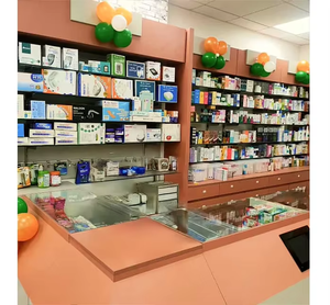 Modern Wellness Retail Store Interior Design Wellness Forever Inspired Setup Product Shelving Units Furniture Display Interiors - Product Image 3