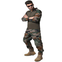 Uniformes et costumes tactiques en toile respirante camouflage personnalisés et abordables pour hommes