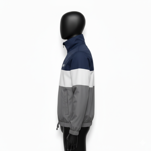 Chaqueta Cortavientos Impermeable con Bloques de Color Impresos Personalizados, Secado Rápido, Ligera, Ropa Deportiva para Hombres, Mujeres y Equipos, Venta al Por Mayor OEM - Product Image 4