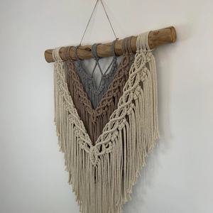 Colgante de pared de macramé de alta calidad, perfecto para interiores bohemios modernos o tiendas minoristas, regalos de inauguración de la casa, regalos de Navidad, vacaciones - Product Image 2