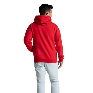 Sudadera con capucha para hombre 100% algodón, hombros caídos, oversize, lisa, antiencogimiento, calidad de lujo, forro polar grueso, bordada - Product Image 5