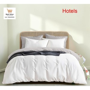 93 Inch Polyester Bedsheet Fabric Roll 120 GSM Bedding Material for <b>Fitted</b> & <b>Flat</b> <b>Sheets</b> Manufacturing - Product Image 3
