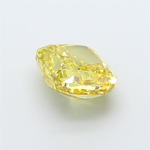 Diamante Radiante de Corte Cojín, Amarillo Intenso, Cultivado en Laboratorio, Certificado CVD, Gema Suelta para Joyería Fina Elegante, Brillo de Lujo - Product Image 6