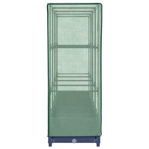 Jardinera Elevada de Polipropileno (PP) Azul Grisáceo de 63.0 in x 15.7 in x 48.4 in para Jardín, Invernadero y Cuarto - Product Image 5