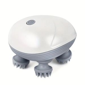 Massaggiatore Elettrico Portatile per il Cuoio Capelluto degli Animali Domestici con 4 Testine Rotanti per Cani e Gatti - Product Image 1