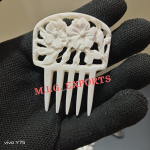 Buffalo Natural Bone Hair <b>Pin</b>/stick OR Hair fork and New style 2026 year for Bone hair <b>pins</b> are used to secure buns and twists. - Product Image 1